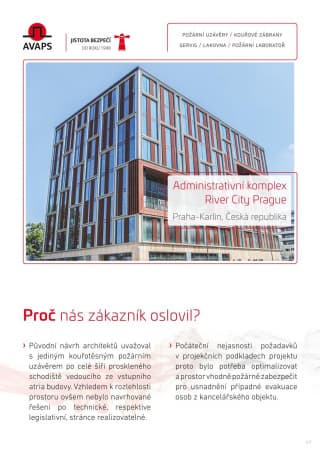 1. strana River City Prague